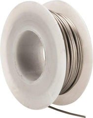Made in USA - 18 Gage, 0.0403 Inch Diameter x 25 Ft. Long, Nickel Chromium Wire - Alloy 80/20, ASTM B344 - Exact Tool & Supply
