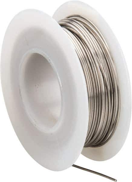 Made in USA - 20 Gage, 0.032 Inch Diameter x 39 Ft. Long, Nickel Chromium Wire - Alloy 80/20, ASTM B344 - Exact Tool & Supply