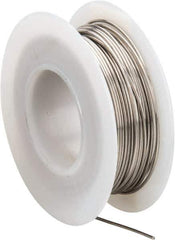 Made in USA - 20 Gage, 0.032 Inch Diameter x 39 Ft. Long, Nickel Chromium Wire - Alloy 80/20, ASTM B344 - Exact Tool & Supply