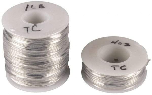 Made in USA - 38 Gage, 0.004 Inch Diameter x 19,200 Ft. Long, Nickel Chromium Wire - Alloy 80/20, ASTM B344 - Exact Tool & Supply