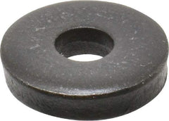 Gibraltar - M5 Screw, Grade 1010 Case Hardened Steel Extra Thick Flat Washer - 5.3mm ID x 15mm OD, 3.5mm Thick, Black Oxide Finish - Exact Tool & Supply