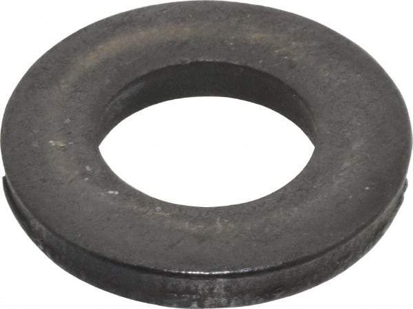 Gibraltar - M16 Screw, Grade 1010 Case Hardened Steel Extra Thick Flat Washer - 17mm ID x 32mm OD, 5mm Thick, Black Oxide Finish - Exact Tool & Supply