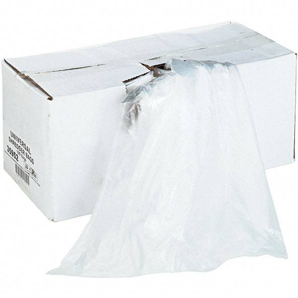 UNIVERSAL - Clear Shredder Waste Bag - Use with Shredder - Exact Tool & Supply