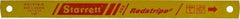 Starrett - 12" Long, 14 Teeth per Inch, High Speed Steel Power Hacksaw Blade - Toothed Edge, 1" Wide x 0.05" Thick - Exact Tool & Supply