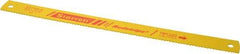 Starrett - 14" Long, 6 Teeth per Inch, High Speed Steel Power Hacksaw Blade - Toothed Edge, 1-1/4" Wide x 0.062" Thick - Exact Tool & Supply