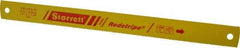 Starrett - 14" Long, 10 Teeth per Inch, High Speed Steel Power Hacksaw Blade - Toothed Edge, 1-1/4" Wide x 0.062" Thick - Exact Tool & Supply