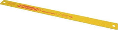 Starrett - 17" Long, 6 Teeth per Inch, High Speed Steel Power Hacksaw Blade - Toothed Edge, 1-1/4" Wide x 0.062" Thick - Exact Tool & Supply