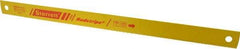 Starrett - 18" Long, 10 Teeth per Inch, High Speed Steel Power Hacksaw Blade - Toothed Edge, 1-1/4" Wide x 0.062" Thick - Exact Tool & Supply