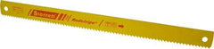 Starrett - 18" Long, 4 Teeth per Inch, High Speed Steel Power Hacksaw Blade - Toothed Edge, 1-1/2" Wide x 0.075" Thick - Exact Tool & Supply