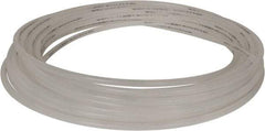 Parker - 3/8" ID x 1/2" OD, 1/16" Wall Thickness, 100' Long, Polyethylene Tube - Natural, 90 Max psi, -80 to 150°F - Exact Tool & Supply