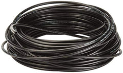 Parker - 6mm OD, 100' Long, Polyethylene Tube - Black, -80 to 150°F - Exact Tool & Supply