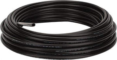 Parker - 8mm OD, 100' Long, Polyethylene Tube - Black, -80 to 150°F - Exact Tool & Supply