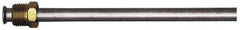 AGS Company - 3/8" OD x 51" Long, Automotive Brake Line - Steel with Galvanized Zinc Coating - Exact Tool & Supply
