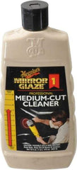 Mirror Glaze - Automotive Medium Cut Cleaner - 16 oz Bottle - Exact Tool & Supply