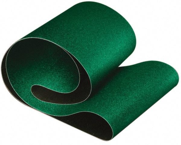 3M - 6" Wide x 48" OAL, 80 Grit, Zirconia Alumina Abrasive Belt - Zirconia Alumina, Medium, Coated, YF Weighted Cloth Backing, Series 577F - Exact Tool & Supply