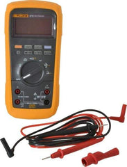 Fluke - 27-II, CAT IV, CAT III, 1,000 VAC/VDC, Digital True RMS Auto Ranging Manual Ranging Multimeter - 50 mOhm, Measures Voltage, Capacitance, Current, Frequency, Resistance - Exact Tool & Supply