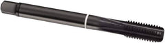Guhring - 1/2-13 UNC, 4 Flute, Oxide Finish, Cobalt Spiral Point Tap - Modified Bottoming Chamfer, Right Hand Thread, 110mm OAL, 2B Class of Fit, Series 1984 - Exact Tool & Supply
