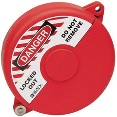 Brady - Pneumatic & Valve Lockouts Type: Gate Valve Lockout Maximum Valve Handle Size (Inch): 13 - Exact Tool & Supply