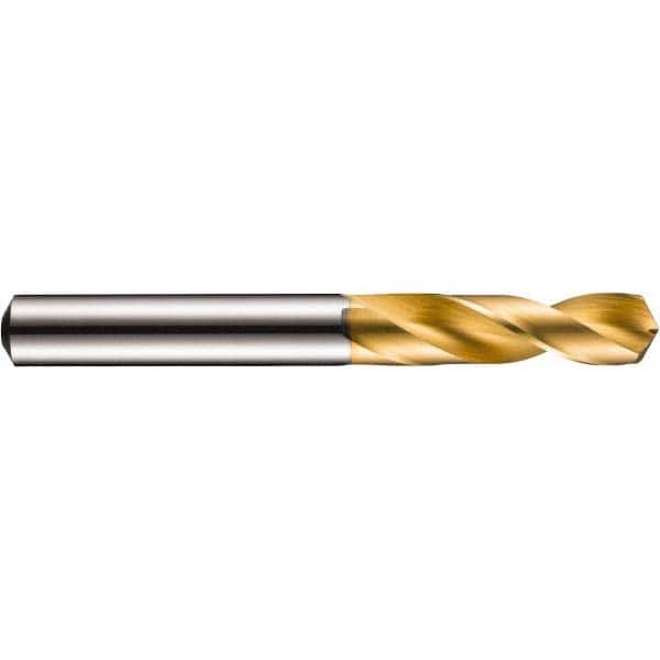 DORMER - 10.3mm 130° Spiral Flute Solid Carbide Screw Machine Drill Bit - Exact Tool & Supply
