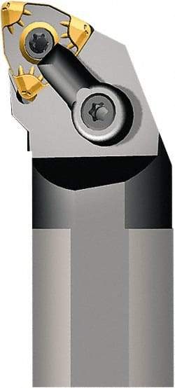 Seco - 40mm Min Bore Diam, 300mm OAL, 32mm Shank Diam, S-MWLN Indexable Boring Bar - 50mm Max Bore Depth, WN.. 0804.. Insert, Pin & Clamp Holding Method - Exact Tool & Supply