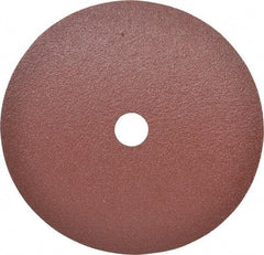 3M - 7" Diam 7/8" Hole 80 Grit Fiber Disc - Medium Grade, Ceramic, 8,600 Max RPM, Series 982C - Exact Tool & Supply