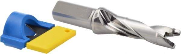 Iscar - 0.866" to 0.902" Diam, 3xD, 2.6" Max Depth, 1" Shank Diam, 6.17" OAL, Replaceable-Tip Drill - FCP, ICK, ICK-2M, ICM, ICN, ICP, iCP-2M Insert, 22 Seat Size, 73438798 Toolholder, Series SumoCham - Exact Tool & Supply