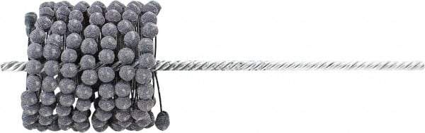 Brush Research Mfg. - 3-3/4" to 4-1/8" Bore Diam, 320 Grit, Aluminum Oxide Flexible Hone - Fine, 13-1/2" OAL - Exact Tool & Supply