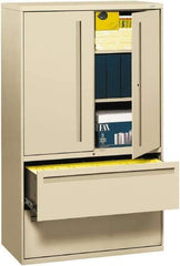 Hon - File & Cabinet Combinations Type: File/Cabinet Combo Color: Putty - Exact Tool & Supply
