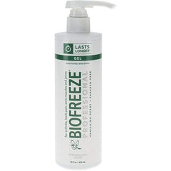 Medique - 16 oz Pain Relief Gel - Comes in Pump Bottle - Exact Tool & Supply