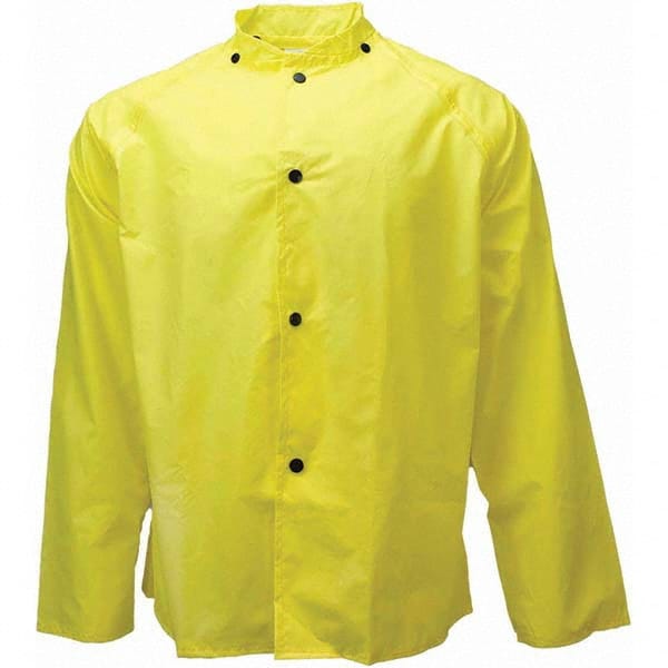 Neese - Size 2XL Yellow Rain & Flame Resistant/Retardant Rain Jacket - Exact Tool & Supply