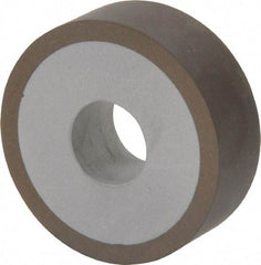 Norton - 1-1/2" Diam x 1/2" Hole x 1/2" Thick, Surface Grinding Wheel - Diamond, Type 1A1, Fine Grade, Resinoid Bond - Exact Tool & Supply