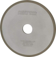 Norton - 7" Diam x 1-1/4" Hole x 1/4" Thick, 180 Grit Surface Grinding Wheel - Diamond, Type 1A1, Very Fine Grade, Resinoid Bond - Exact Tool & Supply