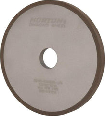 Norton - 7" Diam x 1-1/4" Hole x 1/2" Thick, 180 Grit Surface Grinding Wheel - Diamond, Type 1A1, Very Fine Grade, Resinoid Bond - Exact Tool & Supply
