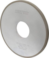Norton - 10" Diam x 3" Hole x 1/2" Thick, 120 Grit Surface Grinding Wheel - Diamond, Type 1A1, Fine Grade, Resinoid Bond - Exact Tool & Supply