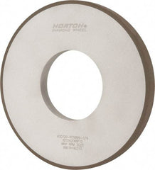 Norton - 12" Diam x 5" Hole x 1" Thick, 120 Grit Surface Grinding Wheel - Diamond, Type 1A1, Fine Grade, Resinoid Bond - Exact Tool & Supply