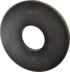 Norton - 14" Diam x 5" Hole x 1" Thick, 120 Grit Surface Grinding Wheel - Diamond, Type 1A1, Fine Grade, Resinoid Bond - Exact Tool & Supply