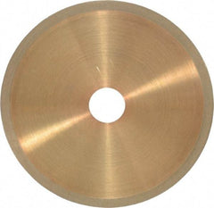 Norton - 3" Diam x 1/2" Hole, 150 Grit Surface Grinding Wheel - Diamond, Medium Grade - Exact Tool & Supply