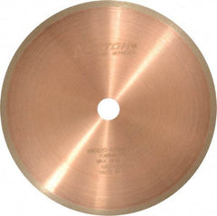 Norton - 5" Diam x 1/2" Hole, 220 Grit Surface Grinding Wheel - Diamond, Type 1A1R, Fine Grade - Exact Tool & Supply