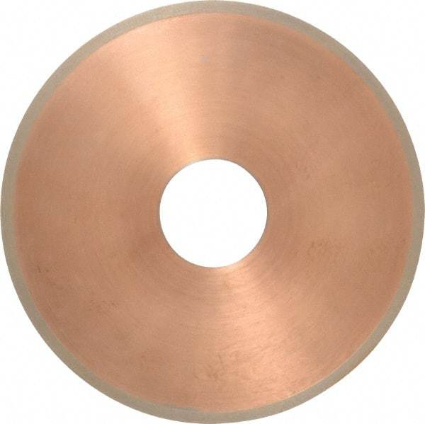 Norton - 5" Diam x 1-1/4" Hole, 320 Grit Surface Grinding Wheel - Diamond, Type 1A1R, Fine Grade - Exact Tool & Supply
