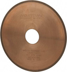 Norton - 6" Diam x 1-1/4" Hole, 220 Grit Surface Grinding Wheel - Diamond, Type 1A1R, Fine Grade - Exact Tool & Supply