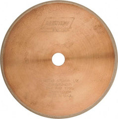 Norton - 6" Diam x 5/8" Hole, 100 Grit Surface Grinding Wheel - Diamond, Type 1A1R, Coarse Grade - Exact Tool & Supply