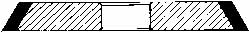 Norton - 6" Diam x 1-1/4" Hole x 3/32" Thick, 320 Grit Surface Grinding Wheel - Diamond, Type 1V1P, Extra Fine Grade, Resinoid Bond - Exact Tool & Supply