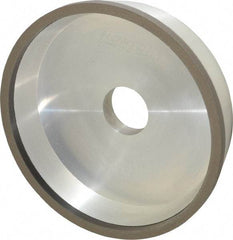 Norton - 6" Diam, 1-1/4" Hole Size, 1-1/2" Overall Thickness, 150 Grit, Type 11 Tool & Cutter Grinding Wheel - Very Fine Grade, Diamond, Resinoid Bond - Exact Tool & Supply