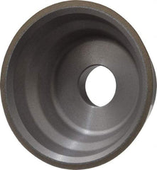 Norton - 3" Diam, 3/4" Hole Size, 1-1/4" Overall Thickness, 150 Grit, Type 11 Tool & Cutter Grinding Wheel - Very Fine Grade, Diamond, Resinoid Bond - Exact Tool & Supply