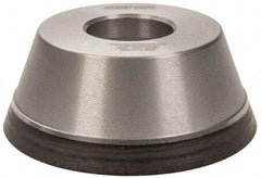 Norton - 3-3/4" Diam, 1-1/4" Hole Size, 1-1/2" Overall Thickness, 120 Grit, Type 11 Tool & Cutter Grinding Wheel - Fine Grade, Diamond, Resinoid Bond - Exact Tool & Supply