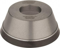 Norton - 3-3/4" Diam, 1-1/4" Hole Size, 1-1/2" Overall Thickness, 180 Grit, Type 11 Tool & Cutter Grinding Wheel - Very Fine Grade, Diamond, Resinoid Bond - Exact Tool & Supply