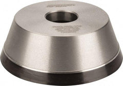 Norton - 5" Diam, 1-1/4" Hole Size, 1-3/4" Overall Thickness, 150 Grit, Type 11 Tool & Cutter Grinding Wheel - Very Fine Grade, CBN, Resinoid Bond - Exact Tool & Supply