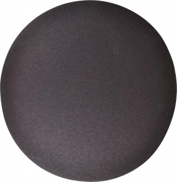 Norton - 16" Diam, 36 Grit Aluminum Oxide Adhesive PSA Disc - Very Coarse, Brown, X Weighted Cloth Backing, Flexible - Exact Tool & Supply