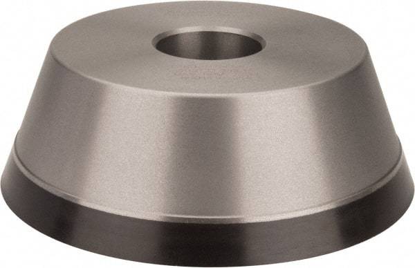 Norton - 5" Diam, 1-1/4" Hole Size, 1-3/4" Overall Thickness, 180 Grit, Type 11 Tool & Cutter Grinding Wheel - Very Fine Grade, Diamond, Resinoid Bond - Exact Tool & Supply