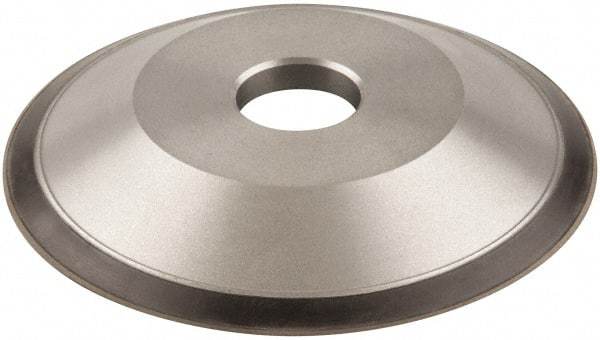 Norton - 6" Diam, 1-1/4" Hole Size, 3/4" Overall Thickness, 150 Grit, Type 12 Tool & Cutter Grinding Wheel - Very Fine Grade, Diamond, Resinoid Bond - Exact Tool & Supply